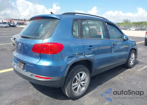 2017 Volkswagen Tiguan 2.0T S z USA, uszkodzony, nr VIN WVGAV7AX7HW510957